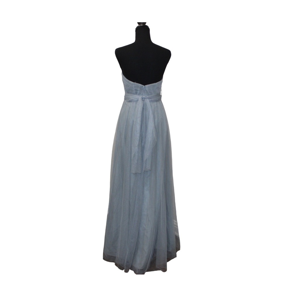 Jenny Yoo Anabelle Convertible Column Strapless Tulle Gown Womens 2 Hydrangea - Picture 4 of 4